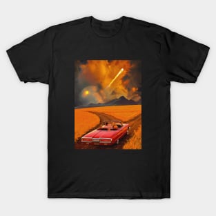 Are You Sure This Is The Right Way - Space Collage, Retro Futurism, Sci-Fi T-Shirt